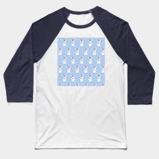 Party Llama Pattern Baseball T-Shirt